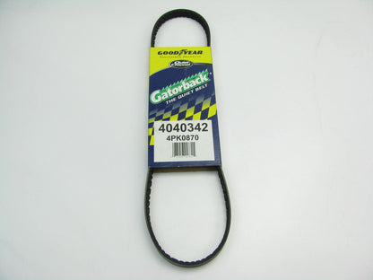 Goodyear 4040342 Serpentine Belt - 0.545'' X 34.2'' - 4 Ribs