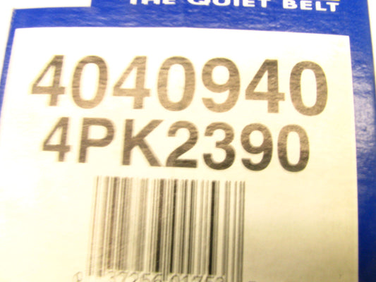Goodyear 4040940 Serpentine Belt - 0.56'' X 94.50'' - 4 Ribs