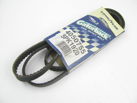Goodyear 4050755 Serpentine Belt - 0.69'' X 76.00'' - 5 Ribs