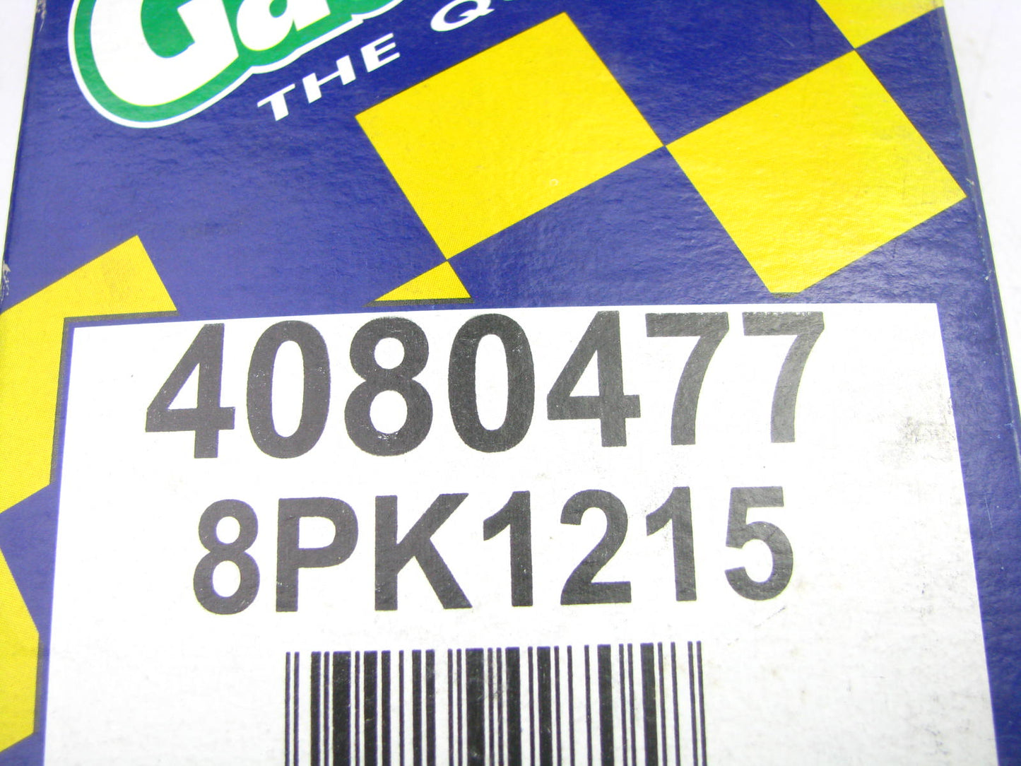 1988-1992 Autocar AC ACL Cummins N14 Serpentine Belt Goodyear 4080477