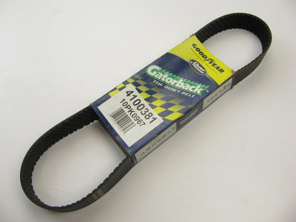 Goodyear 4100381 Serpentine Belt - 1.367'' X 38.71'' - 10 Ribs - 10PK0967