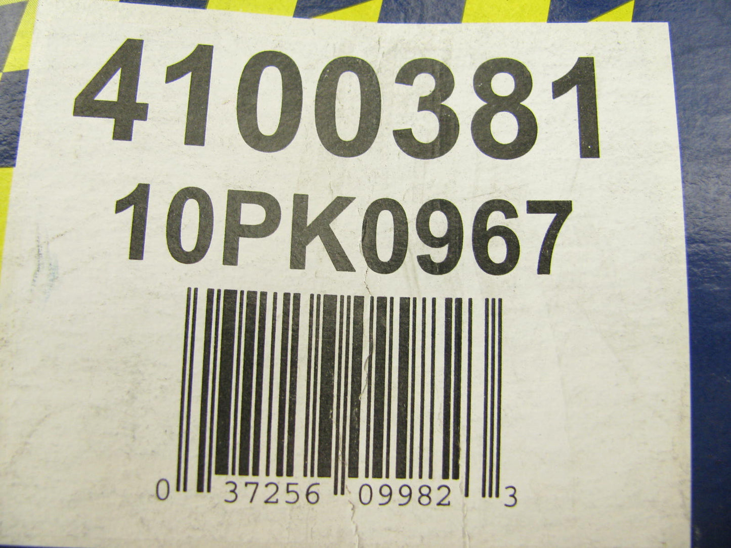 Goodyear 4100381 Serpentine Belt - 1.367'' X 38.71'' - 10 Ribs - 10PK0967