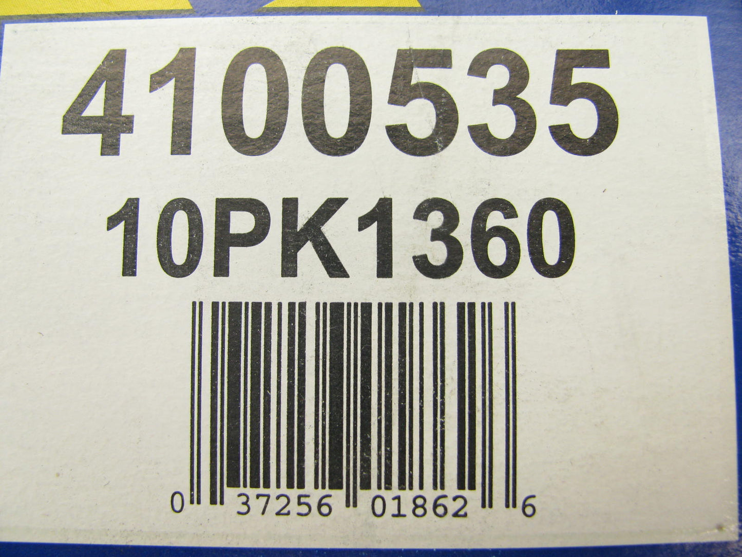 Goodyear 4100535 Serpentine Belt - 1.367'' X 54.044'' - 10 Ribs