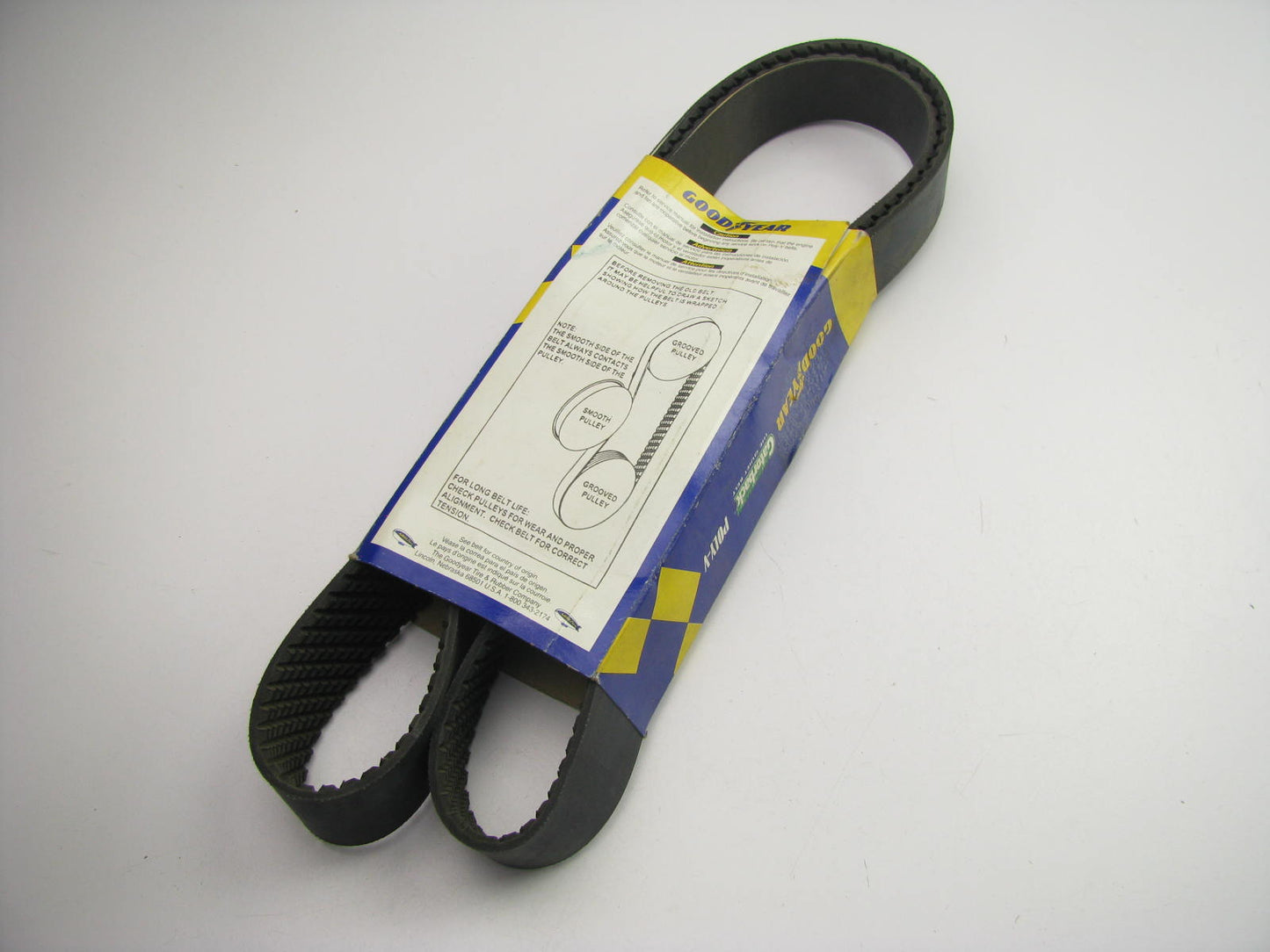 Goodyear 4100605 Engine Serpentine Belt 2011-2017 Volvo VNM - DIESEL