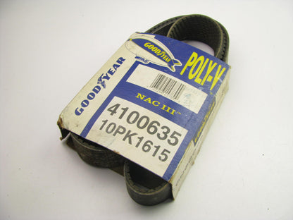 Goodyear 4100635 Serpentine Fan Belt 1995-1997 9200 SBA 1996 9400 Diesel Turbo