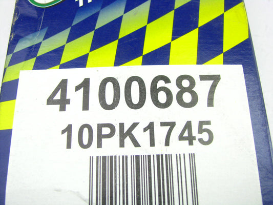 Goodyear 4100687 Serpentine Belt - 1.367'' X 69.25'' - 10 Ribs