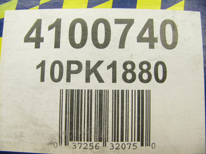 Goodyear 4100740 Serpentine Belt - 1.367'' X 74.531'' - 10 Ribs - 10PK1880