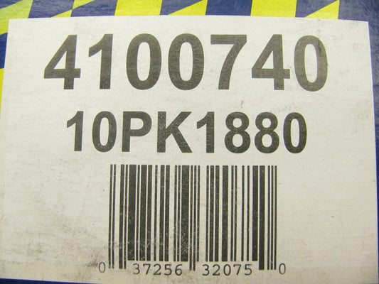 Goodyear 4100740 Serpentine Belt - 1.367'' X 74.531'' - 10 Ribs - 10PK1880