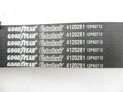 Goodyear 4120281 Serpentine Belt - 1.647'' X 28.73'' - 12 Ribs