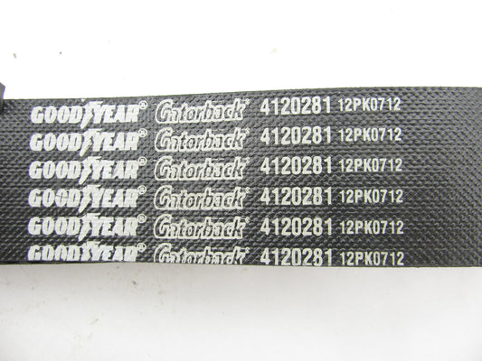 Goodyear 4120281 Serpentine Belt - 1.647'' X 28.73'' - 12 Ribs