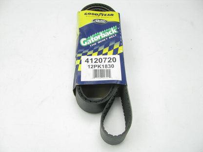 Goodyear 4120720 Serpentine Belt - 1.647'' X 72.632'' - 12 Ribs