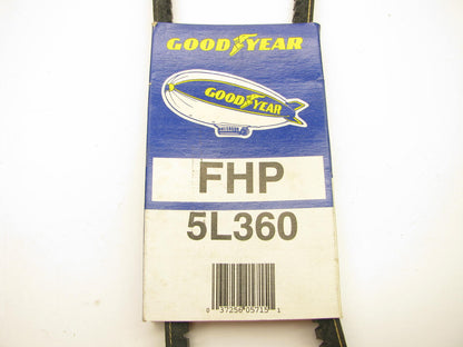 Goodyear 5L360 Power Equipment Accessory Drive Belt - 5/8'' X 36''