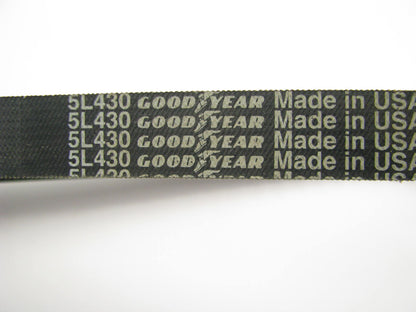 Goodyear 5L430 Lawn & Garden Power Equipment Accessory Drive Belt - 5/8'' X 43''