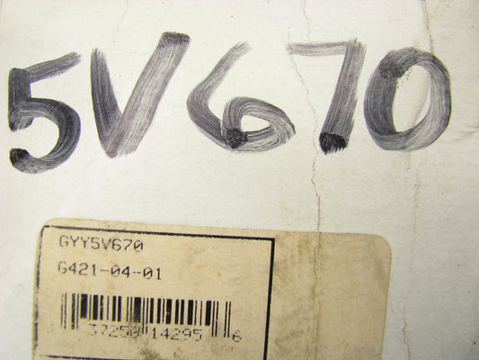 Goodyear 5V670 Industrial Accessory Drive Belt - 5/8'' X 67''