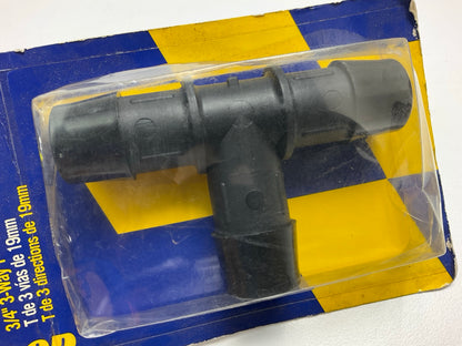 Goodyear 64091 Molded Heater Hose T-Connector, 3/4'' Tee With Clamps