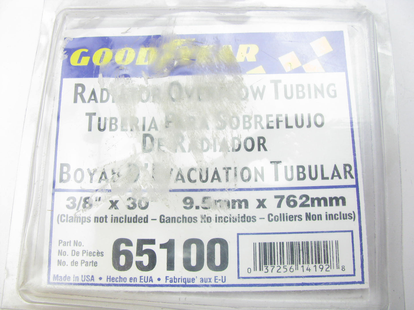 Goodyear 65100 Vacuum / Windshield Wiper Hose - 3/8'' X 30''