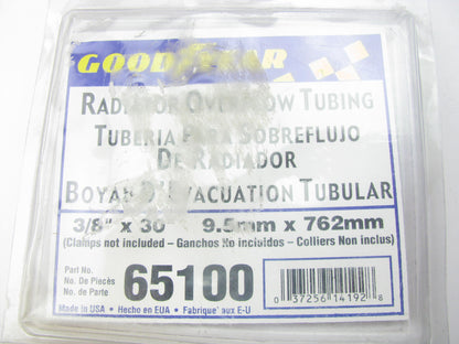 Goodyear 65100 Vacuum / Windshield Wiper Hose - 3/8'' X 30''
