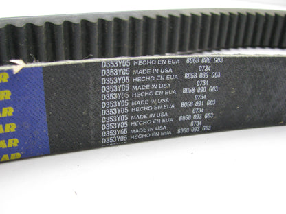 Goodyear 71251 Snowmobile CVT Drive Belt