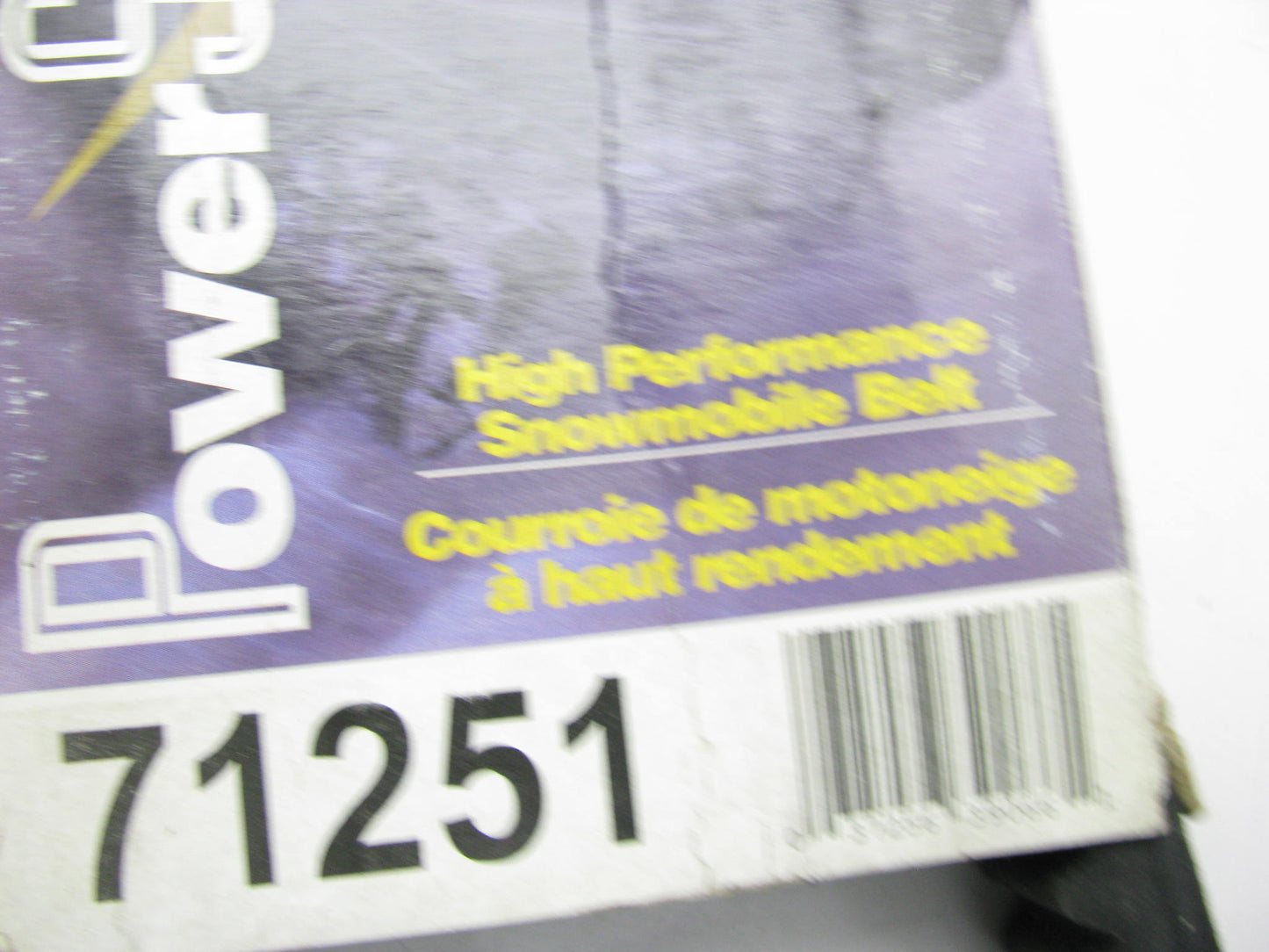 Goodyear 71251 Snowmobile CVT Drive Belt