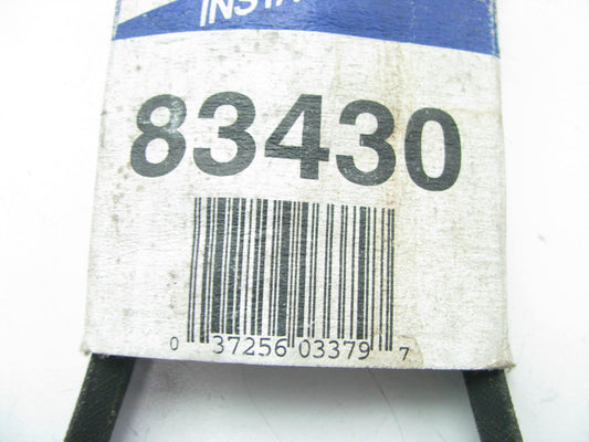 Goodyear 83430  V-Belt, 83430, 0.38'' Top Width, 0.22'' Height, 43'' Length