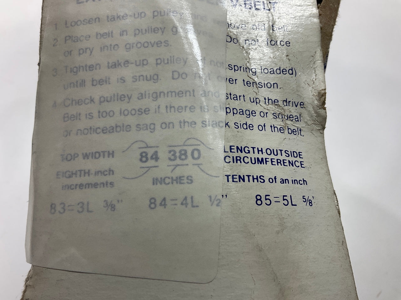 Goodyear 85940 V-belt -  5/8 X 94