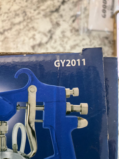 Goodyear GY2011 High Pressure Suction Feed Air Spray Paint Gun 1000cc Paint Cup
