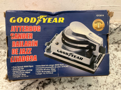 GoodYear GY2014 Jitterbug Air Sander With 8,000 RPM Free Speed