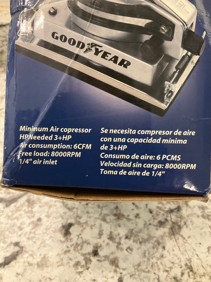 GoodYear GY2014 Jitterbug Air Sander With 8,000 RPM Free Speed