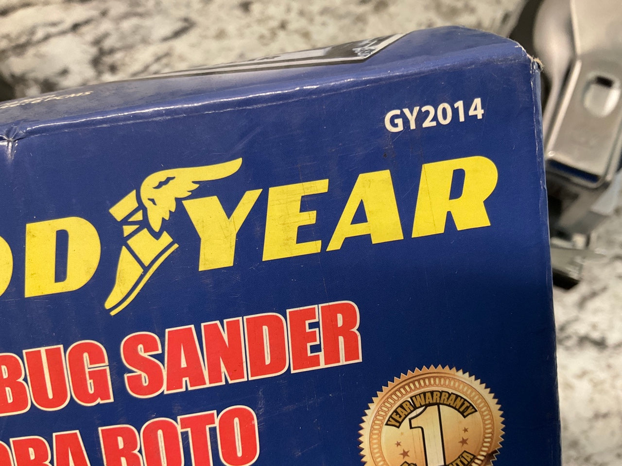 GoodYear GY2014 Jitterbug Air Sander With 8,000 RPM Free Speed