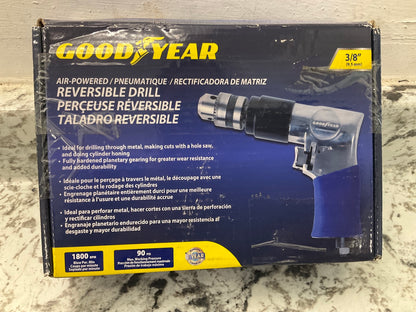 Goodyear GY3430 Air Powered 3/8'' Reversible Drill