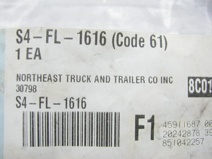 Goodyear S4-FL-1616 S4 61 Straight Flange Hydraulic Fitting 1'' Hose -16 Male