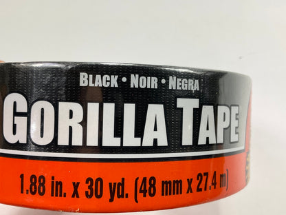 (2) Gorilla 105185 Black Duct Repair Tape - 1.88'' X 30 Yard