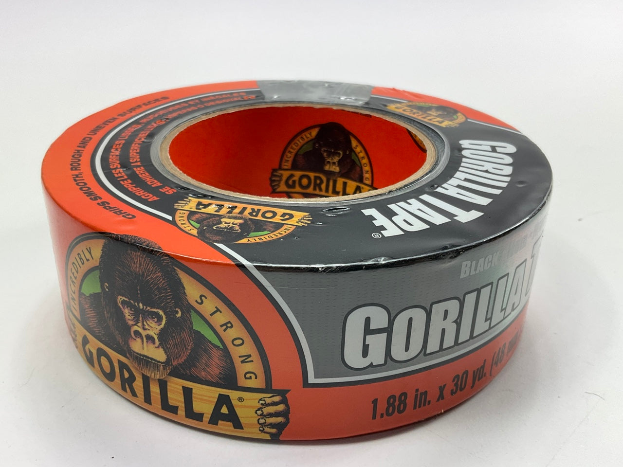 Gorilla 105185 Black Duct Repair Tape - 1.88 In X 30 Yd.