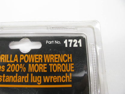 Gorilla 1721 Lug Nut  Wrench, 21'' Telescoping With 17mm 19mm 21mm 23mm Sockets