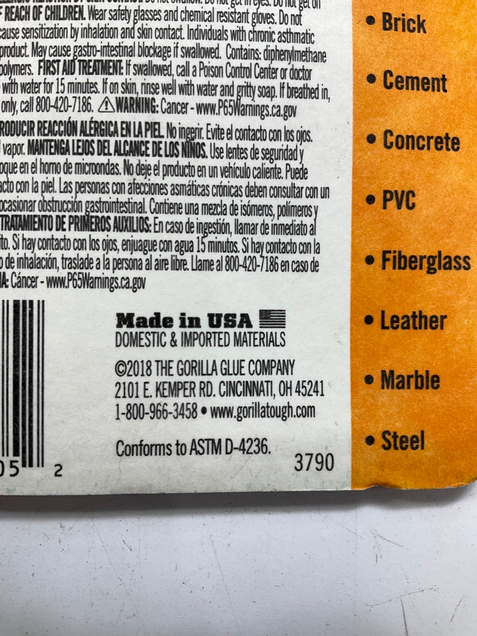 Gorilla 3790 Original Glue Minis, 3G Tubes - Pack Of 4