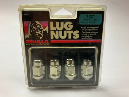 Gorilla 41127 12mm X 1.25 Bulge Acorn Wheel Lug Nuts - 4 / PACK
