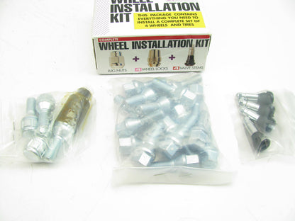 Gorilla 47973 Wheel Lugs (12MMX1.50 5 LUG CONE SEAT) BMW Wheel Install Kit