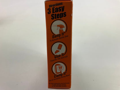 (5) Packs - Gorilla 50002 Original Glue, 2 Oz, Brown