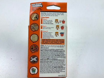 Gorilla 50002 Original Glue, 2 Oz, Brown