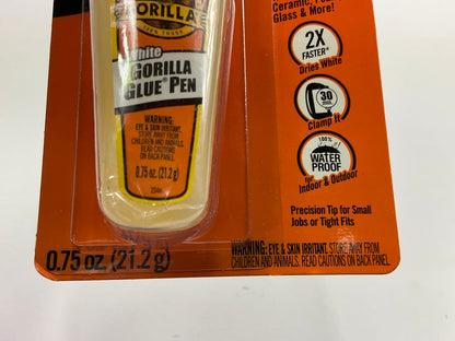 (5) Gorilla 5201103 High Strength White Glue Pen - 0.75 Oz