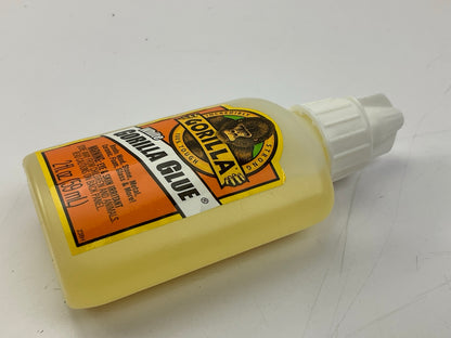 Gorilla Glue White Original Strong Bonds Wood Stone Metal Glass Waterproof, 2 Oz