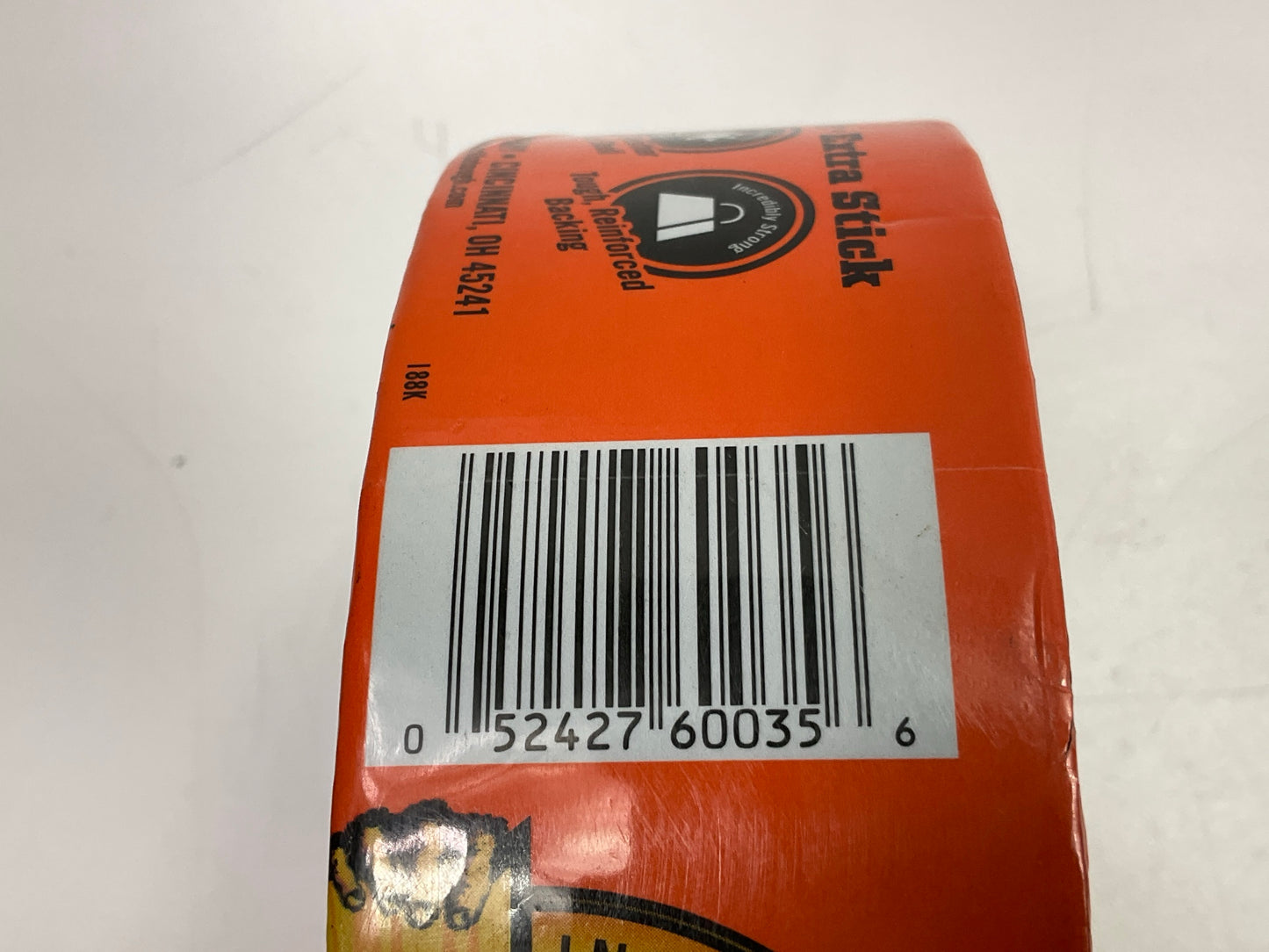 Gorilla 6035120 Black Duct Tape All Weather Duct Outdoor Tape 1.88'' X 35 Yards