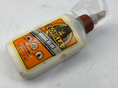 (4) Gorilla 62020 4 Fl. Oz. Wood Glue / Epoxy