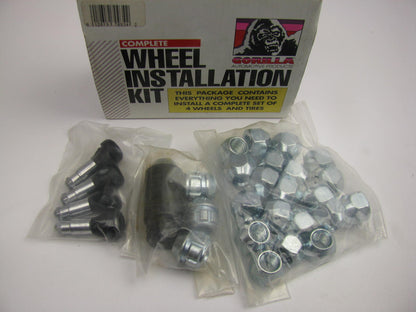 Gorilla 70934 Wheel Lug Nuts Kit Set - 12mm X 1.50 RH Conical Seat - 60 Degree