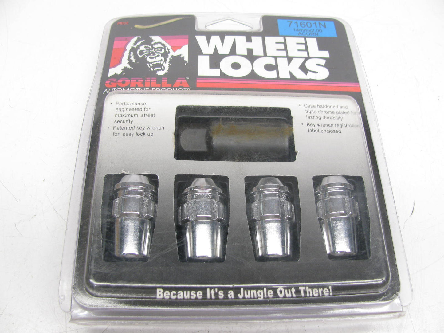 Gorilla Automotive 71601N Wheel Locking Lug Nuts 14mm X 2.0 RH,