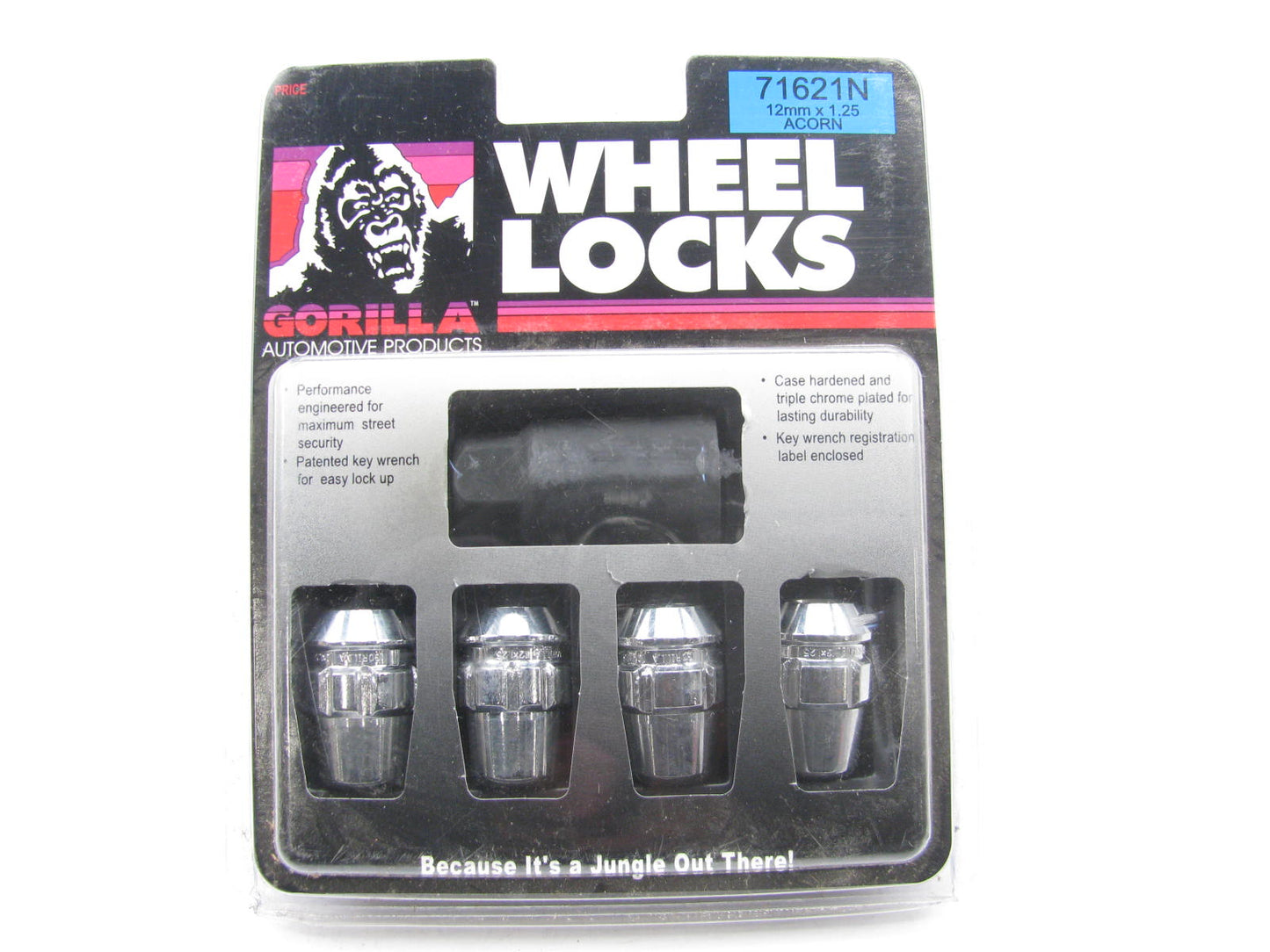 Gorilla 71621N Wheel Lug Nuts - 12mm X 1.25 Thread - Acorn