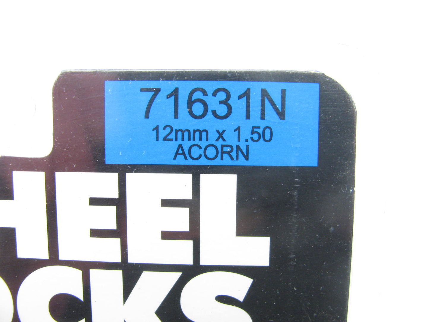 Gorilla 71631N Chrome Wheel Locking Lug Nuts - 12mm X 1.50 Thread - Acorn