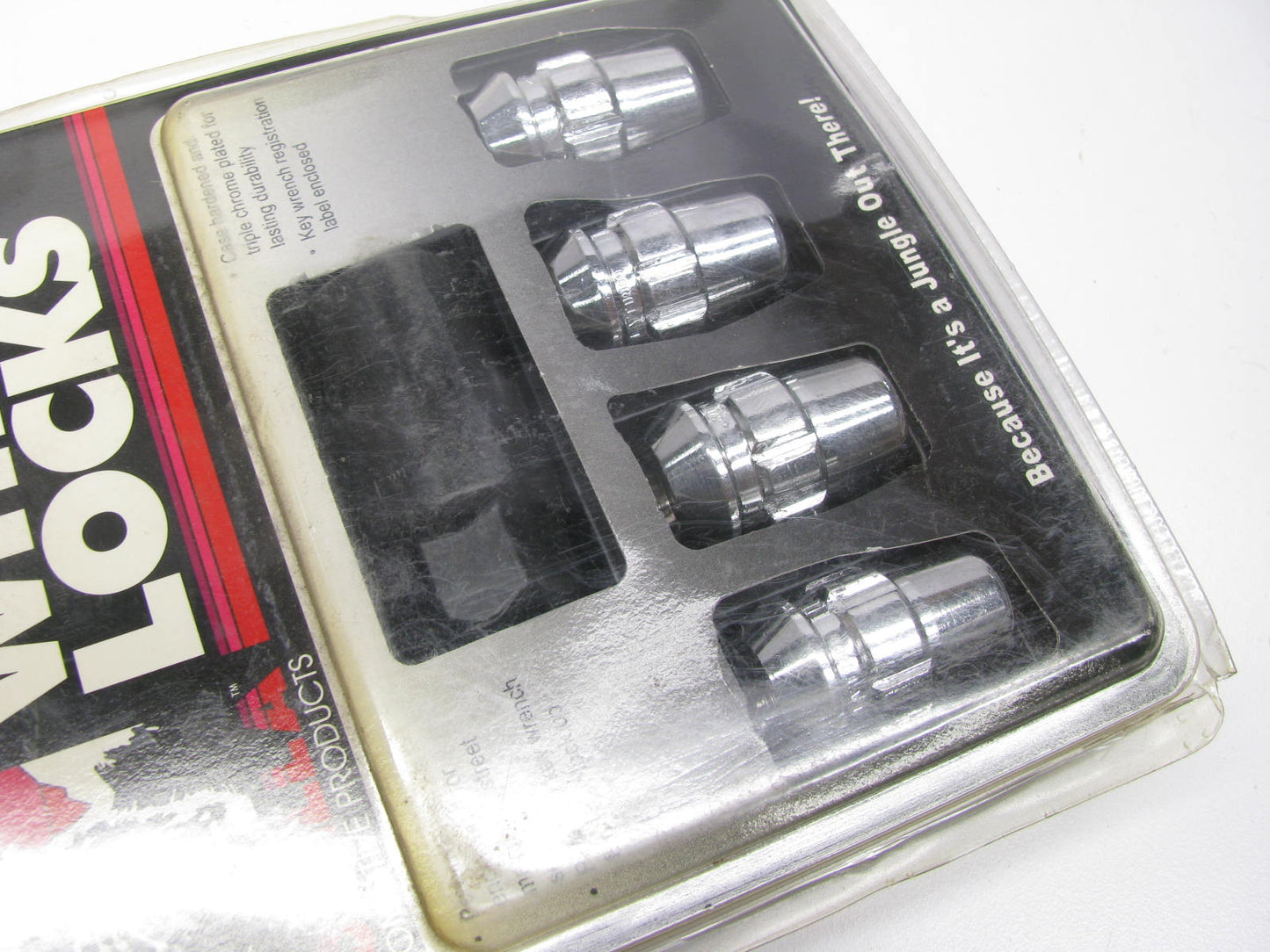 GORILLA 71681N Wheel Lock Acorn Lug Nut Lock 0.50 In. X 20 ( Pack Of 4)