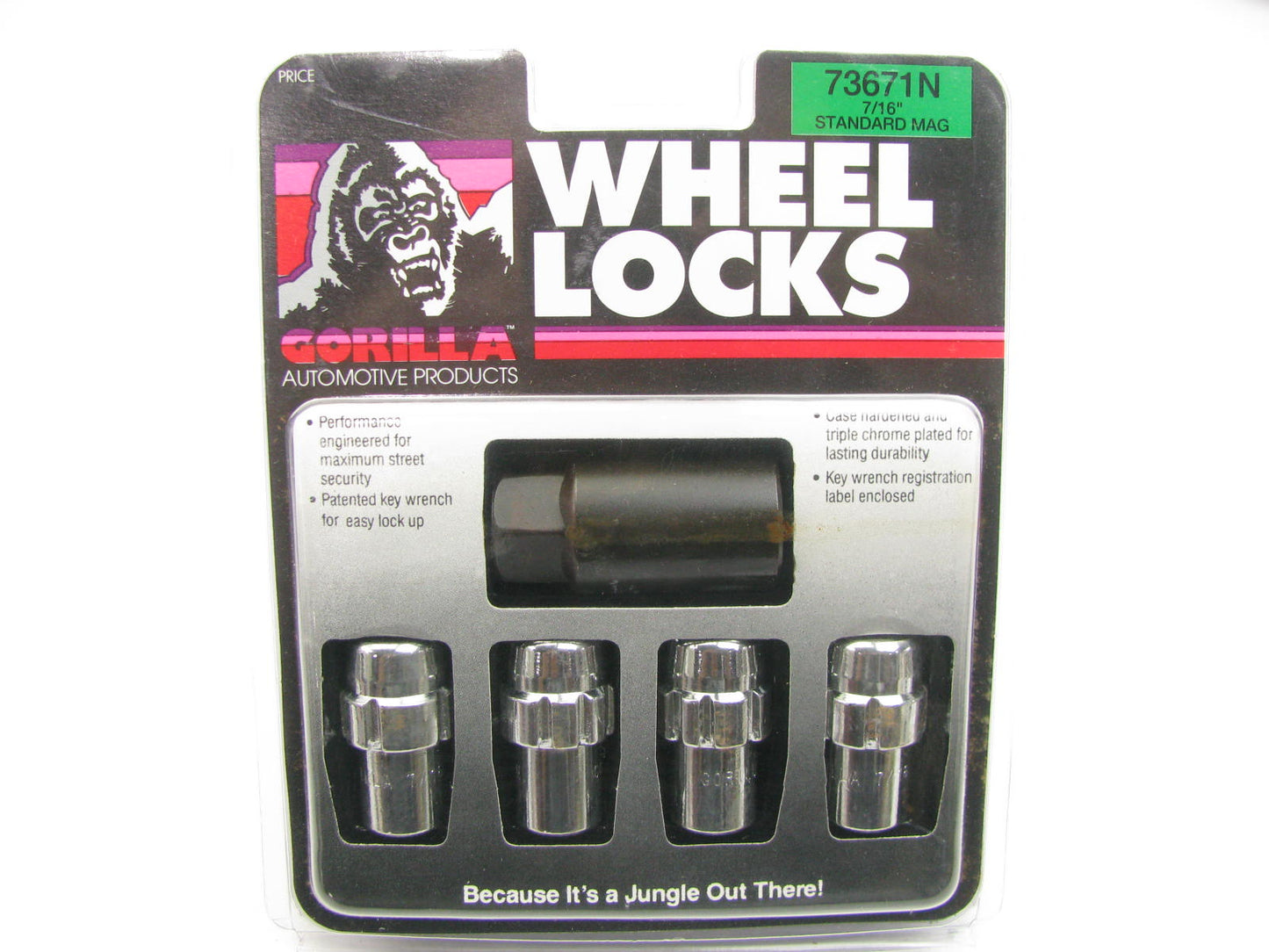 Gorilla Automotive 73671N Standard Mag Wheel Locks (7/16'' Thread Size)