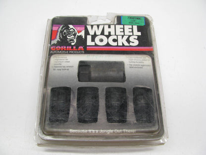 Gorilla  1/2'' X 20 Wheel Locks Mag Seat Right Hand Thread Black W/ Key (4-PACK)
